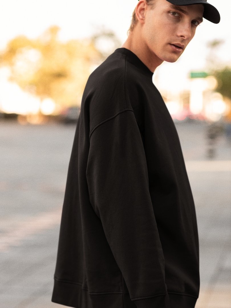 SL-Originals-Men’s-Oversized-Sweatshirt-400-GSM-Cotton-Poly-Blend-Black,-Navy-Blue,-Bottle-Green-&-Maroon
