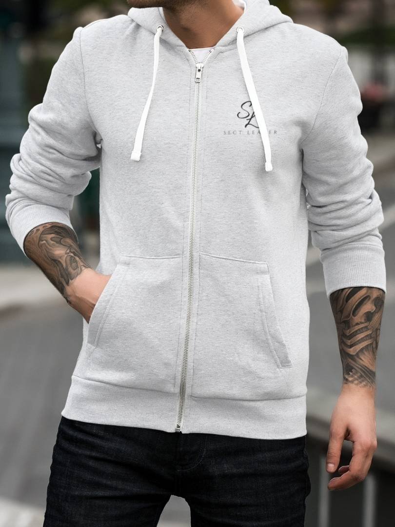 SL-Originals-Men’s-Zip-Hoodie-400-GSM-Cotton-Poly-Blend-White