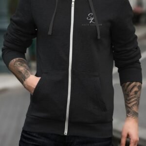 SL-Originals-Men’s-Zip-Hoodie-400-GSM-Cotton-Poly-Blend-Black