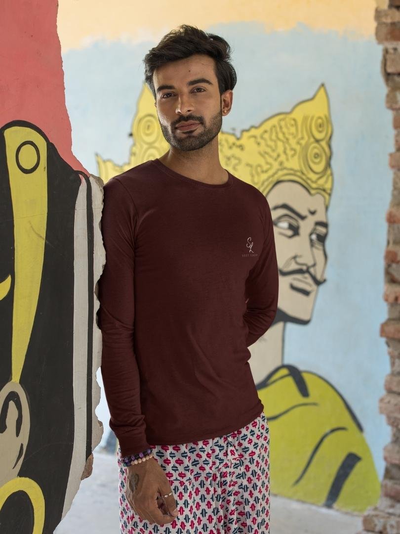 SL-Originals-Men’s-Full-Sleeve-T-Shirt-100%-Cotton–Red-&-Maroon-All-Season-Comfort SL-Originals-Men’s-Full-Sleeve-T-Shirt-100%-Cotton–Red-&-Maroon-All-Season-Comfort