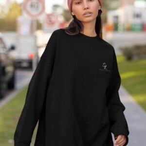 SL-Originals-Women’s-Oversized-Sweatshirt-400-GSM-Cotton-Poly-Blend-Black,-Navy-Blue,-Bottle-Green-&-Maroon