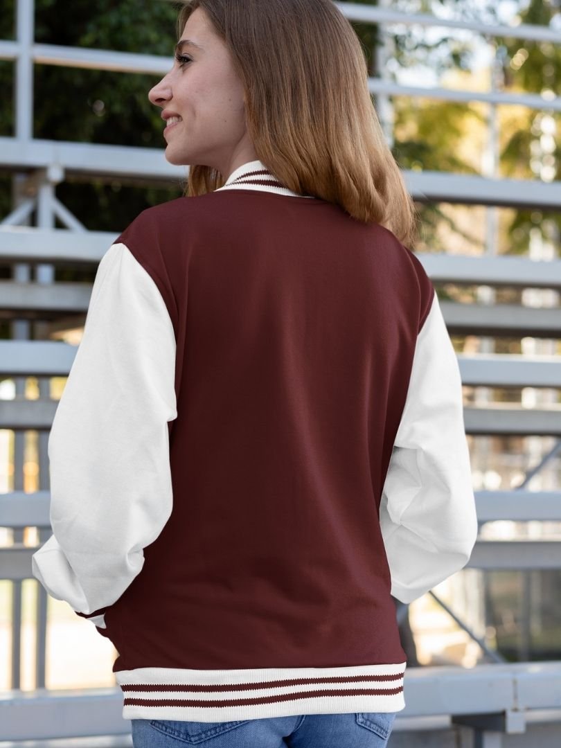 SL-Originals-Women’s-Premium-Varsity-Jacket-300-GSM-Cotton-Maroon,-Bottle-Green-&-Red SL-Originals-Women’s-Premium-Varsity-Jacket-300-GSM-Cotton-Maroon,-Bottle-Green-&-Red