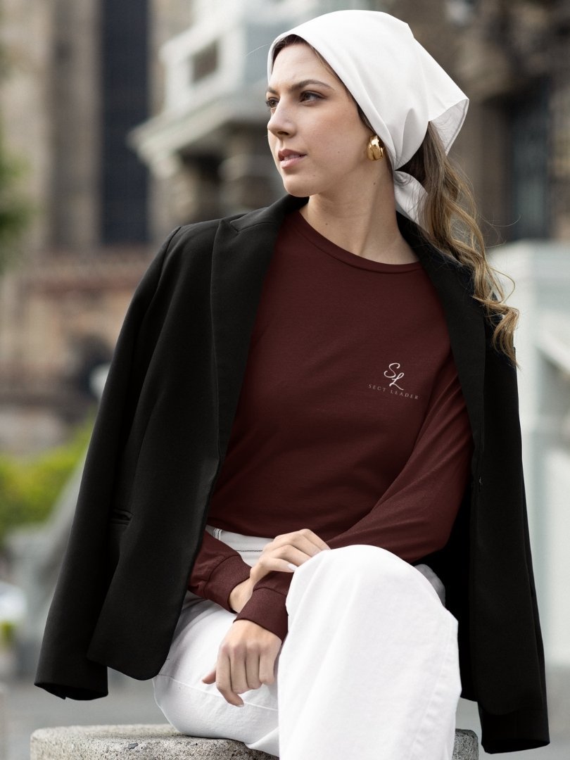 SL-Originals-Women’s-Full-Sleeve-T-Shirt-100%-Cotton–Red-&-Maroon-All-Season-Comfort SL-Originals-Women’s-Full-Sleeve-T-Shirt-100%-Cotton–Red-&-Maroon-All-Season-Comfort