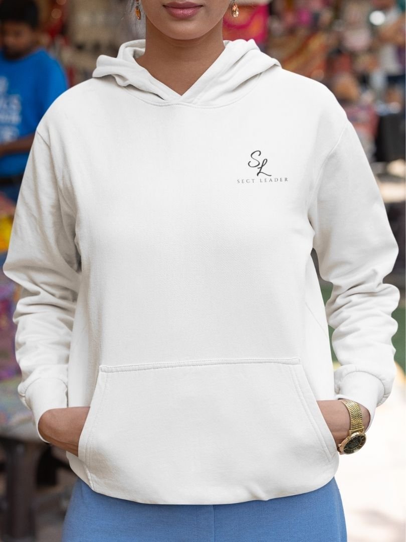 SL-Originals-Women’s-Premium-Cotton-Hoodie-300-GSM-Brushed-Fleece-White,-Grey-Melange,-Mustard-Yellow-&-Coral