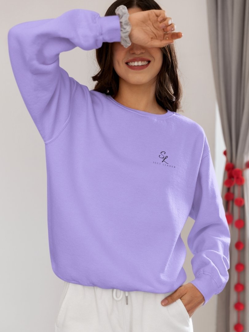SL-Originals-Women’s-Premium-Cotton-Sweatshirt-300-GSM-Fleece-Light-Baby-Pink,-Lavender,-Mint-&-Baby-Blue