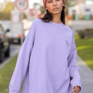 SL-Originals-Women’s-Oversized-Sweatshirt-400-GSM-Cotton-Poly-Blend-White,-Light-Baby-Pink-&-Lavender