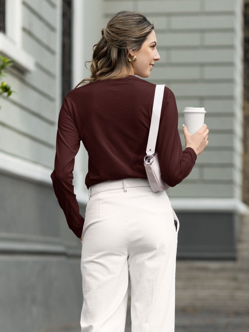 SL-Originals-Women’s-Full-Sleeve-T-Shirt-100%-Cotton–Red-&-Maroon-All-Season-Comfort SL-Originals-Women’s-Full-Sleeve-T-Shirt-100%-Cotton–Red-&-Maroon-All-Season-Comfort