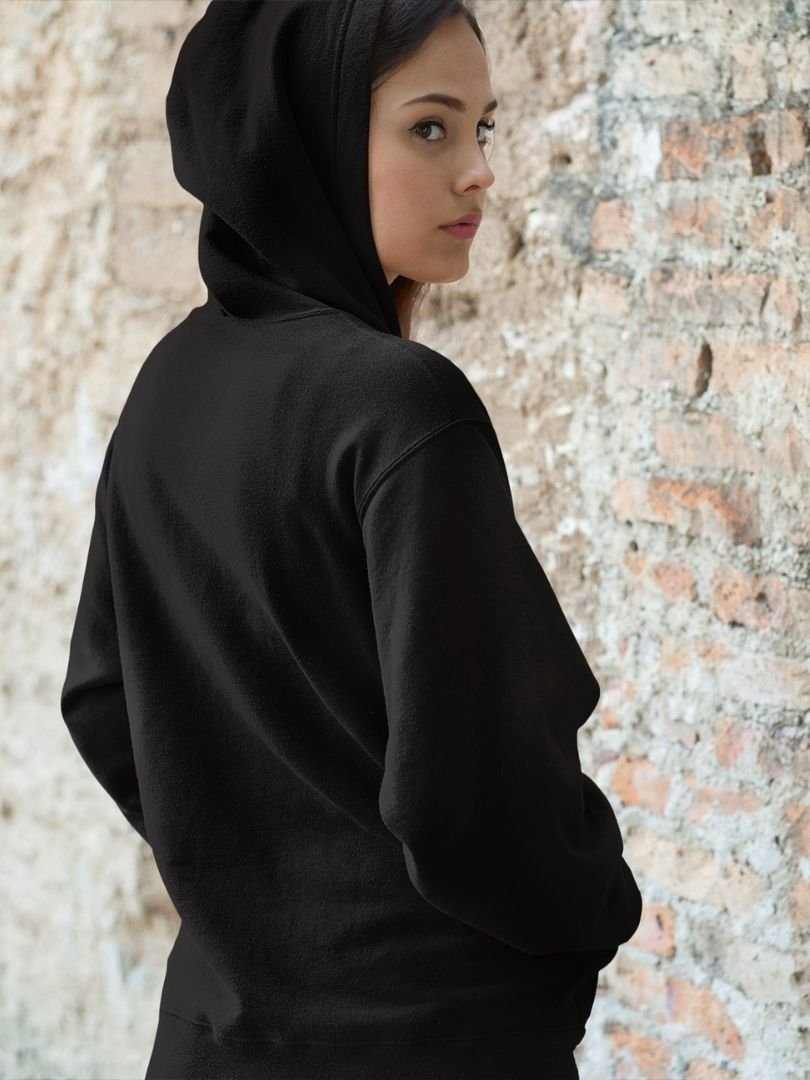 SL-Originals-Women’s-Zip-Hoodie-400-GSM-Cotton-Poly-Blend-Black